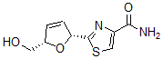 CAS 登录号：131922-30-0， 2-[(2R,5S)-5-(羟基甲基)-2,5-二氢呋喃-2-基]-1,3-噻唑-4-甲酰胺