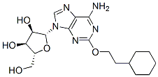 CAS#: 131933-18-1, (2R,3R,4S,5R)-2-[6-Amino-2-(2-Cyclohexylethoxy)Purin-9-Yl]-5-(Hydroxymethyl)Oxolane-3,4-Diol