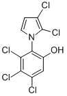 CAS#: 131956-34-8, 3,4,5-Trichloro-2-(2,3-Dichloropyrrol-1-Yl)Phenol