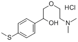 CAS#: 131961-52-9, 2-(2-Dimethylaminoethoxy)-1-(4-Methylsulfanylphenyl)Ethanol Hydrochloride