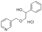 CAS#: 131962-27-1, 1-Phenyl-2-(Pyridin-3-Ylmethoxy)Ethanol Hydrochloride
