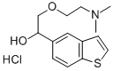CAS#: 131964-30-2, 1-(1-Benzothiophen-5-Yl)-2-(2-Dimethylaminoethoxy)Ethanol Hydrochloride