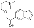 CAS#: 131965-14-5, 1-(1-Benzothiophen-6-Yl)-2-(3-Dimethylaminopropoxy)Ethanol