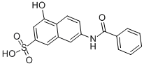CAS#: 132-87-6, 7-(Benzoylamino)-4-Hydroxy-2-Naphthalenesulfonicacid