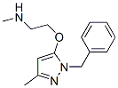 CAS#: 13200-70-9, 2-[(1-Benzyl-3-Methyl-1H-Pyrazol-5-Yl)Oxy]-N-Methylethanamine