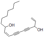 CAS#: 132075-01-5, (8Z)-Heptadeca-1,8-Dien-4,6-Diyne-3,10-Diol