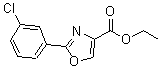 CAS#: 132089-43-1, Ethyl 2-(3-Chlorophenyl)-1,3-Oxazole-4-Carboxylate