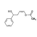 CAS 登录号：13210-98-5， (1Z)-4-羟基-4-苯基-1-丁烯-1-基乙酸酯