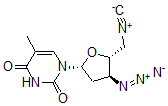 CAS#: 132101-32-7, 1-[(2R,4S,5R)-4-Azido-5-(Isocyanomethyl)Oxolan-2-Yl]-5-Methylpyrimidine-2,4-Dione