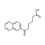 CAS 登录号：132104-10-0， 6-(2-萘基)-6-氧代己酸
