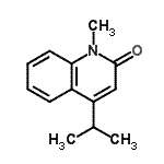 CAS 登录号：132162-30-2， 4-异丙基-1-甲基-2(1H)-喹啉酮