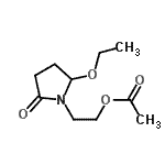 CAS 登录号：132288-53-0， 2-(2-乙氧基-5-氧代-1-吡咯烷基)乙基乙酸酯