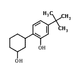 CAS#: 132296-16-3, 2-(3-Hydroxycyclohexyl)-5-(2-Methyl-2-Propanyl)Phenol