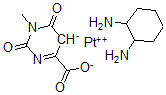 CAS 登录号:132461-44-0, 3-甲基乳清酸-(1,2-二氨基环己烷)铂(II)