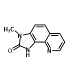 CAS#: 132476-13-2, 3-Methyl-1,3-Dihydro-2H-Imidazo[4,5-h]Quinolin-2-One