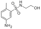 CAS 登录号：13248-55-0， 5-氨基-N-(2-羟基乙基)-2-甲基-苯磺酰胺