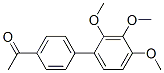 CAS 登录号：132491-63-5， 2,3,4-三甲氧基-4'-乙酰基-1,1'-联苯