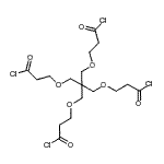 CAS#: 132491-88-4, 3-{3-(3-Chloro-3-Oxopropoxy)-2,2-Bis[(3-Chloro-3-Oxopropoxy)Methyl]Propoxy}Propanoyl Chloride