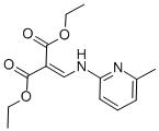 CAS#: 13250-95-8, Diethyl [[(6-Methyl-2-Pyridyl)Amino]Methylene]Malonate