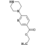 CAS#: 132521-78-9, Ethyl 6-(1-Piperazinyl)Nicotinate