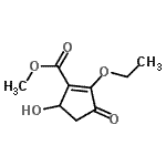 CAS#: 132561-28-5, Methyl 2-Ethoxy-5-Hydroxy-3-Oxo-1-Cyclopentene-1-Carboxylate