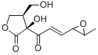 CAS#: 132605-69-7, 4-(Hydroxymethyl)-3-[(E)-3-(3-Methyloxiran-2-Yl)Prop-2-Enoyl]Oxolan-2-One