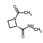 CAS#: 132663-36-6, (2S)-1-Acetyl-N-Methyl-2-Azetidinecarboxamide