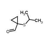 CAS#: 132686-15-8, 1-(Isopropylsulfanyl)Cyclopropanecarbaldehyde