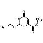 CAS#: 132791-58-3, Methyl 2-Ethoxy-4-Oxo-3,4-Dihydro-2H-1,3-Thiazine-6-Carboxylate