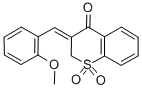 CAS#: 132794-02-6, (3Z)-3-[(2-Methoxyphenyl)Methylidene]-1,1-Dioxothiochromen-4-One