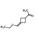 CAS#: 132803-23-7, 1-[3-(Ethoxymethylene)Cyclobutyl]Ethanone