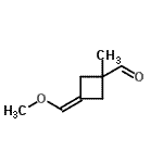 CAS#: 132803-27-1, 3-(Methoxymethylene)-1-Methylcyclobutanecarbaldehyde