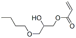 CAS#: 13282-82-1, 3-Butoxy-2-Hydroxypropyl Acrylate