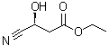 CAS 登录号：132839-91-9， (3S)-3-氰基-3-羟基丙酸乙酯