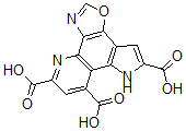 CAS#: 132847-84-8, 8H-Oxazolo[5,4-h]pyrrolo[2,3-f]quinoline-5,7,9-tricarboxylic acid