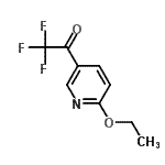 CAS#: 132877-25-9, 1-(6-Ethoxy-3-Pyridinyl)-2,2,2-Trifluoroethanone