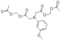CAS#: 132880-13-8, Acetyloxymethyl 2-[[2-(Acetyloxymethoxy)-2-Oxoethyl]-(3-Methoxyphenyl)Amino]Acetate