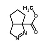 CAS#: 132903-58-3, Methyl 3A,4,5,6-Tetrahydrocyclopenta[c]Pyrazole-6A(3H)-Carboxylate