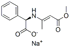 CAS#: 13291-96-8, Sodium (R)-[(3-Methoxy-1-Methyl-3-Oxoprop-1-Enyl)Amino]Phenylacetate