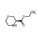 CAS#: 132946-21-5, Ethyl (3S)-3-Morpholinecarboxylate