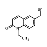 CAS 登录号：133032-63-0， 6-(溴甲基)-1-乙基-2(1H)-喹啉酮
