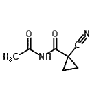 CAS#: 133036-87-0, N-Acetyl-1-Cyanocyclopropanecarboxamide