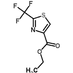CAS 登录号：133046-46-5， 乙基2-(三氟甲基)-1,3-噻唑-4-羧酸酯