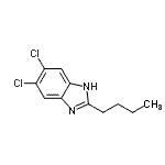 CAS#: 133052-59-2, 2-Butyl-5,6-Dichloro-1H-Benzimidazole