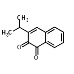 CAS#: 133130-13-9, 3-Isopropyl-1,2-Naphthalenedione