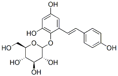 CAS#: 133186-49-9, (2R,3S,4R,5R)-2-[2,4-Dihydroxy-6-[(E)-2-(4-Hydroxyphenyl)Ethenyl]Phenoxy]-3,4,5,6-Tetrahydroxyhexanal