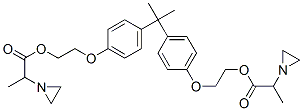 CAS#: 13320-32-6, [(Isopropylidene)Bis(p-Phenyleneoxy)]Diethylene Bis(alpha-Methylaziridine-1-Acetate)