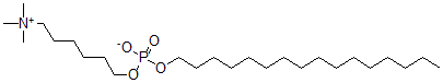 CAS#: 133261-51-5, Hexadecylphospho(N,N,N-Trimethylamino)Hexanol