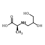 CAS 登录号：133278-68-9， N-(2,3-二羟基丙基)-L-丙氨酸