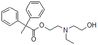 CAS#: 133342-59-3, 2-(Ethyl-(2-Hydroxyethyl)Amino)Ethyl 2,2-Di(Phenyl)Propanoate